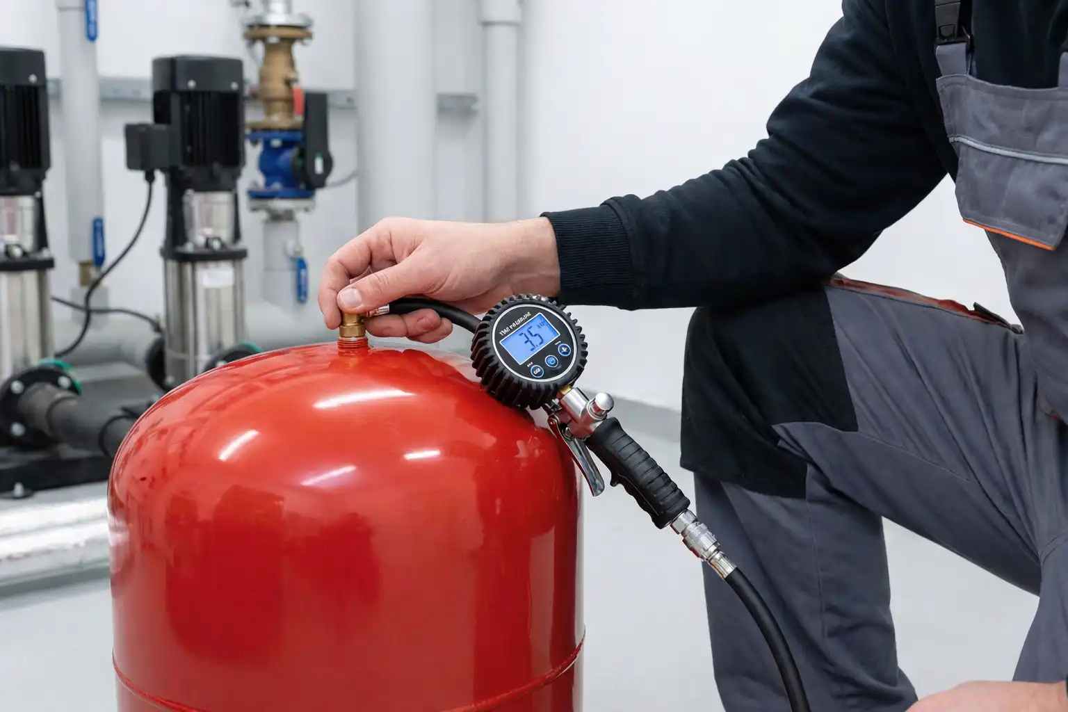 Genleşme Tankı Basıncı Kontrolü